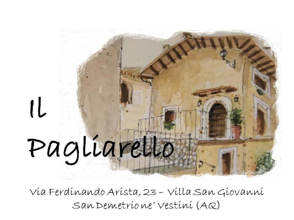 Il Pagliarello Di Villa San Giovanni San Demetrio ne' Vestini Eksteriør billede